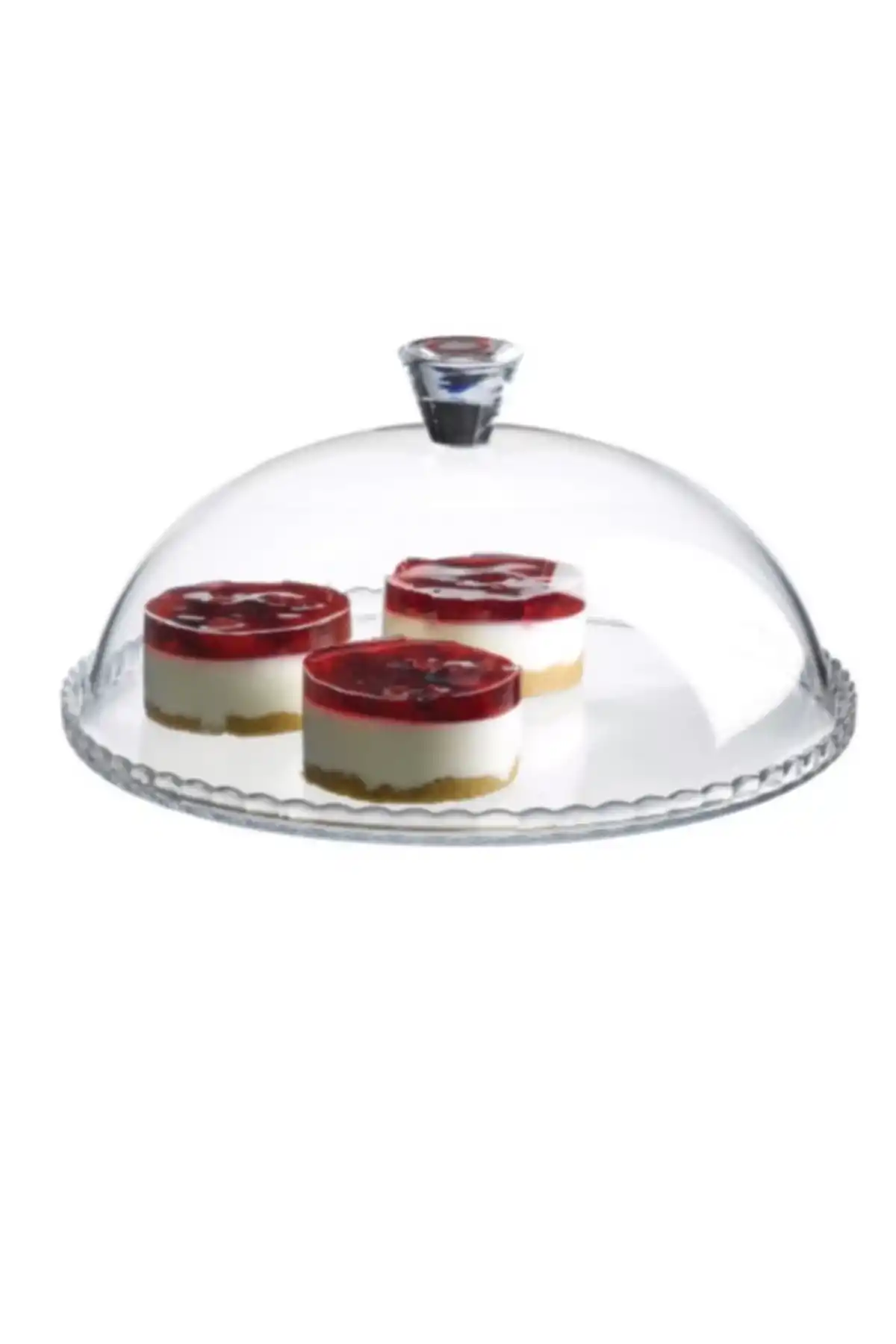 Paşabahçe 95198 Cam Kek Fanusu 15x32 cm