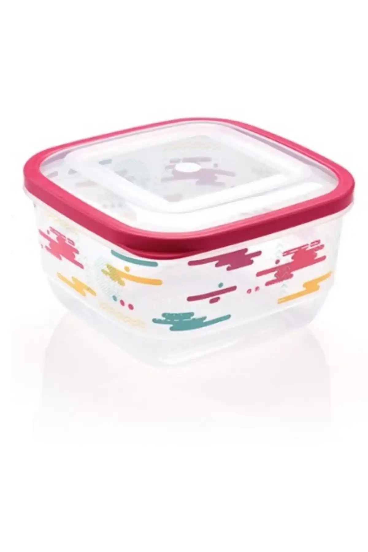 Üçsan 899 Trend Kare Saklama Kabı 22x22 Cm 3.6 Lt