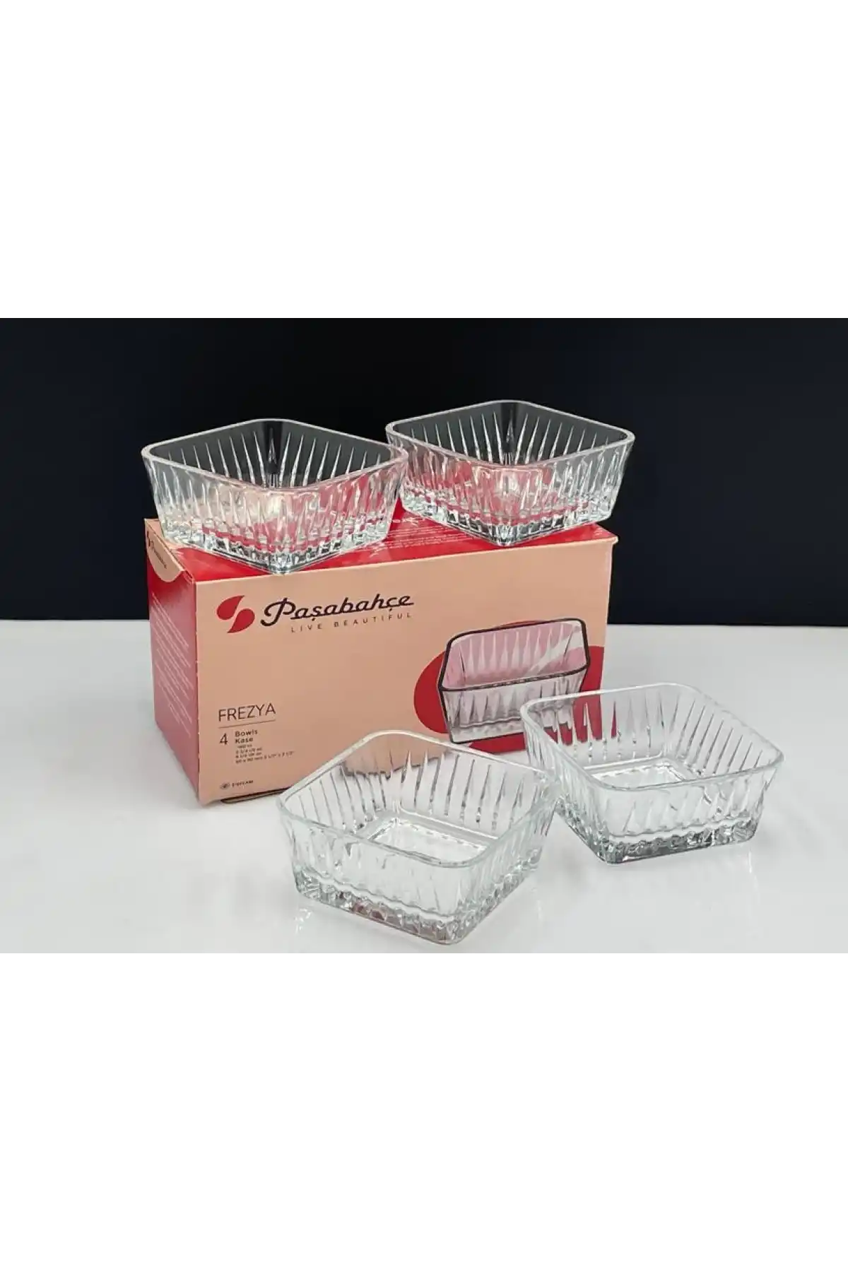 Paşabahçe 530313 Freyza Bowls Çerezlik Kase 160 cc 4lü