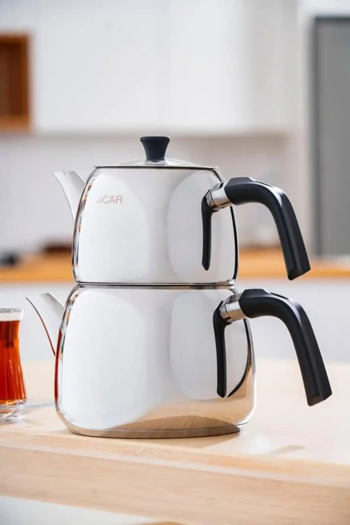 Acar AR8588 Alvez Aile Boy Çaydanlık Takımı