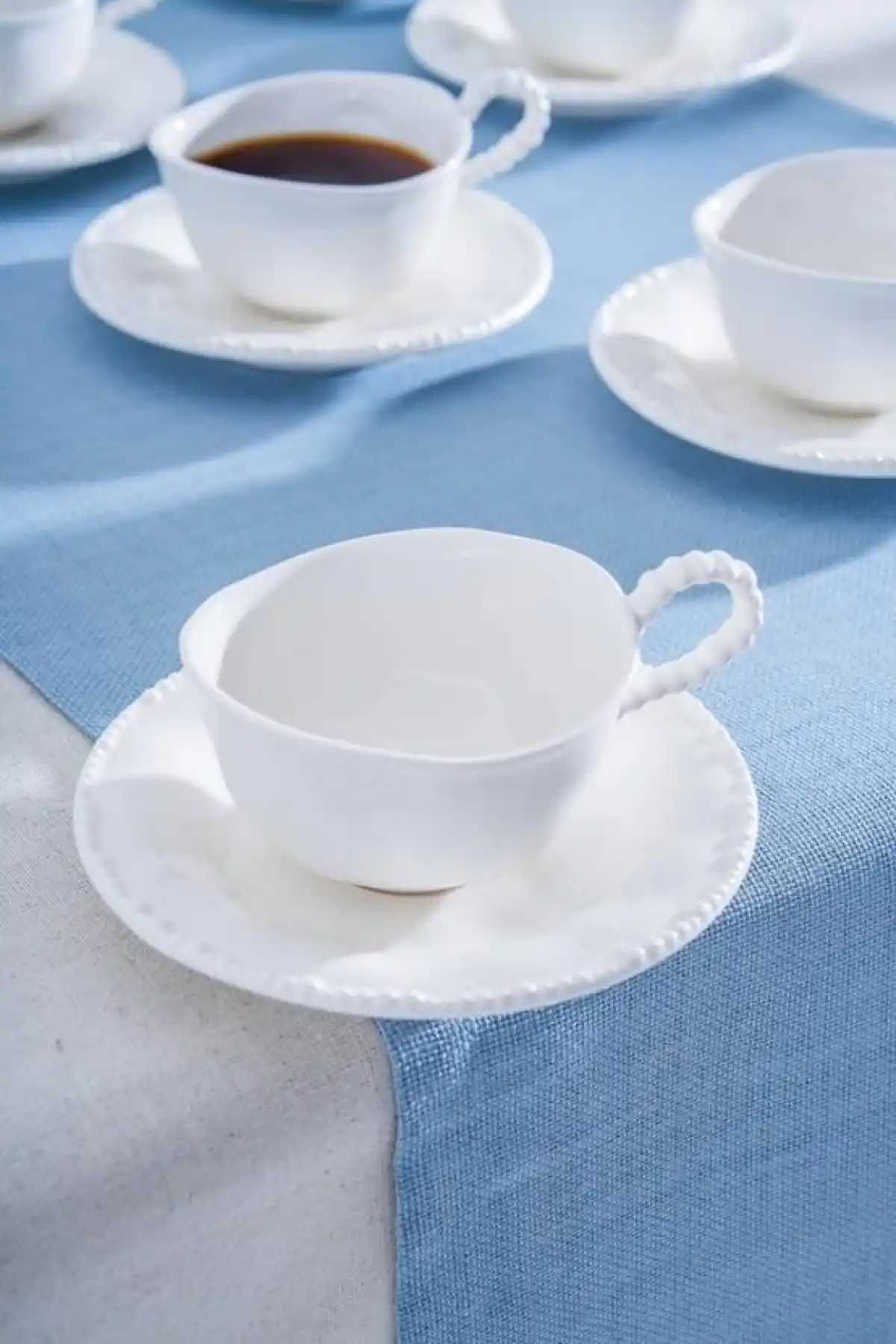 Acar 6lı Porselen Çay Seti