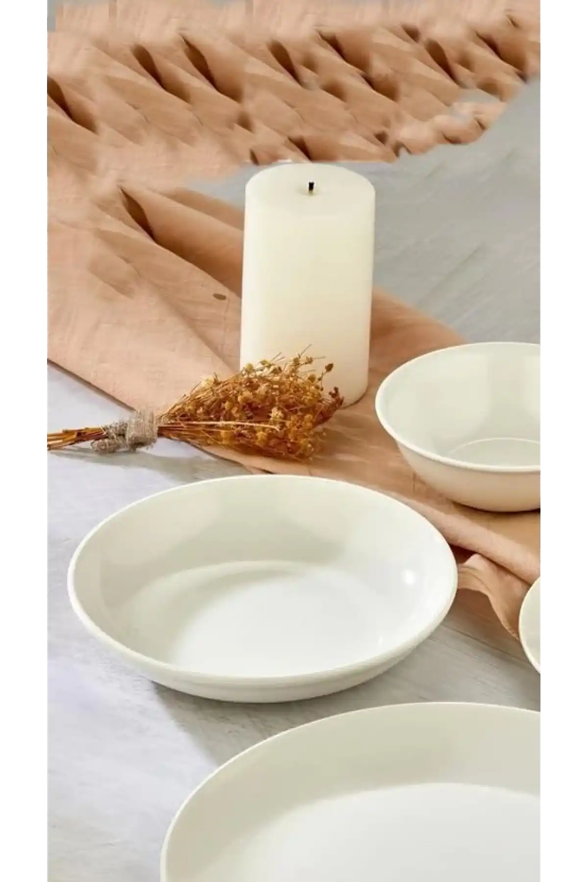 Cooker Porselen Yemek Tabağı 20 cm 6lı