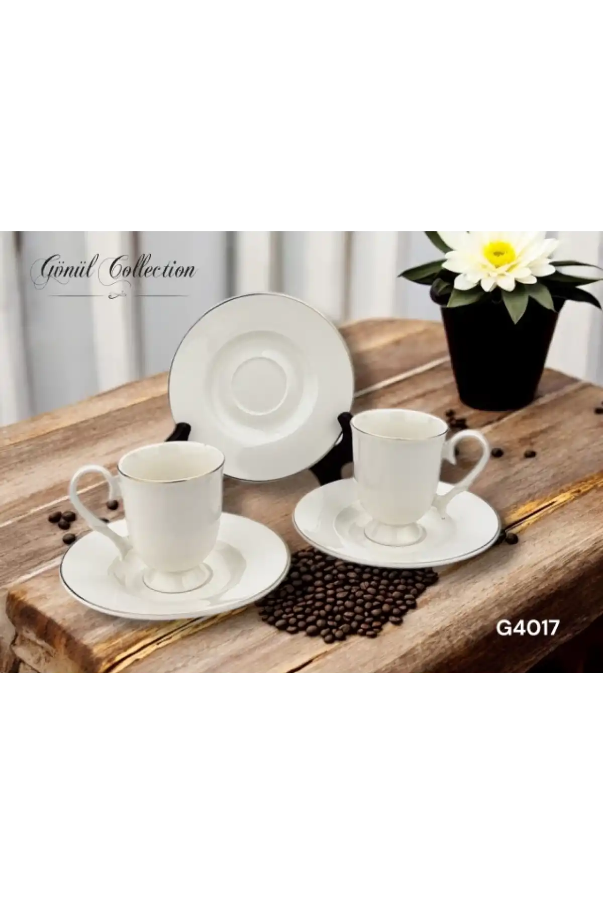 Gnl Porselen Kahve Seti