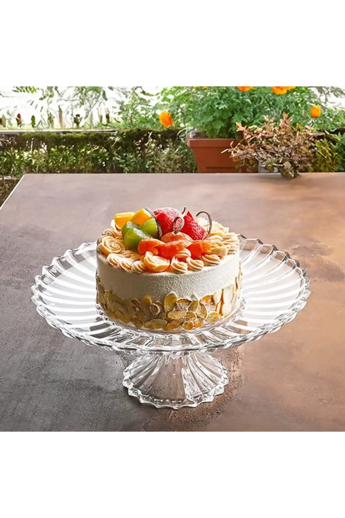 Ksv Kristal Ayaklı Yuv. Sunumluk