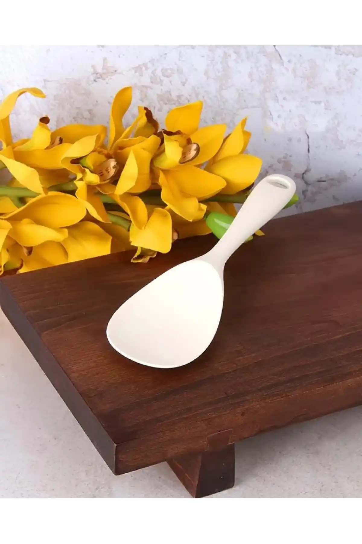 Mien Silikon Spatula Krem Tekli