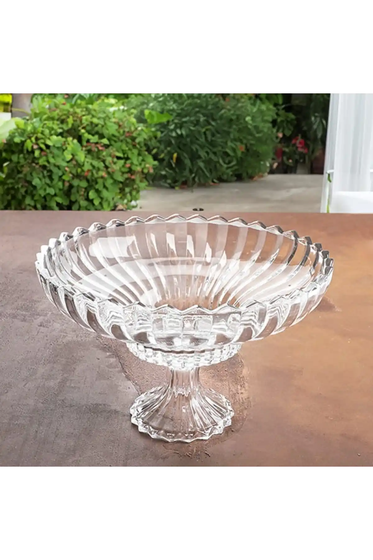 Ksv Kristal Ayaklı Yuv.Sunumluk