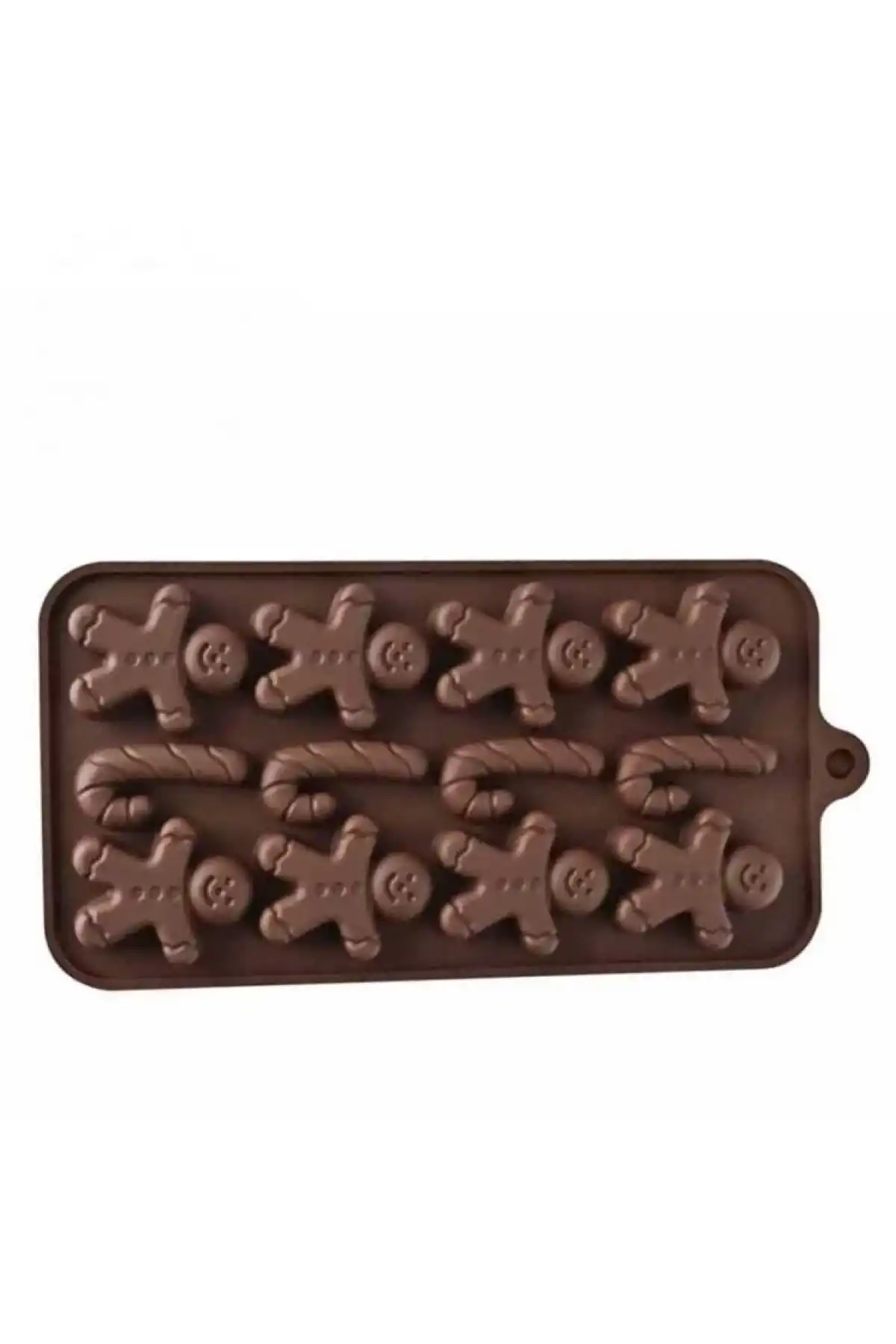 Epx Silikon Kurabiye Adam Çikolata Kalıbı