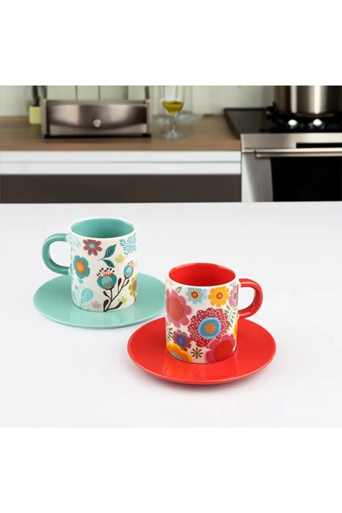 Ksv Porselen 2li Kahve Seti