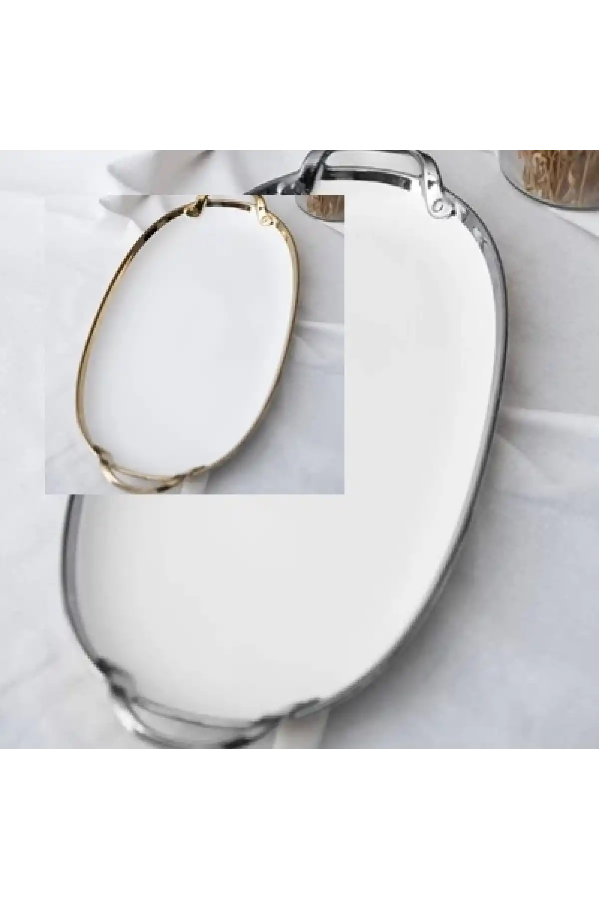 Acar Arwen Oval Tepsi Çift Renk