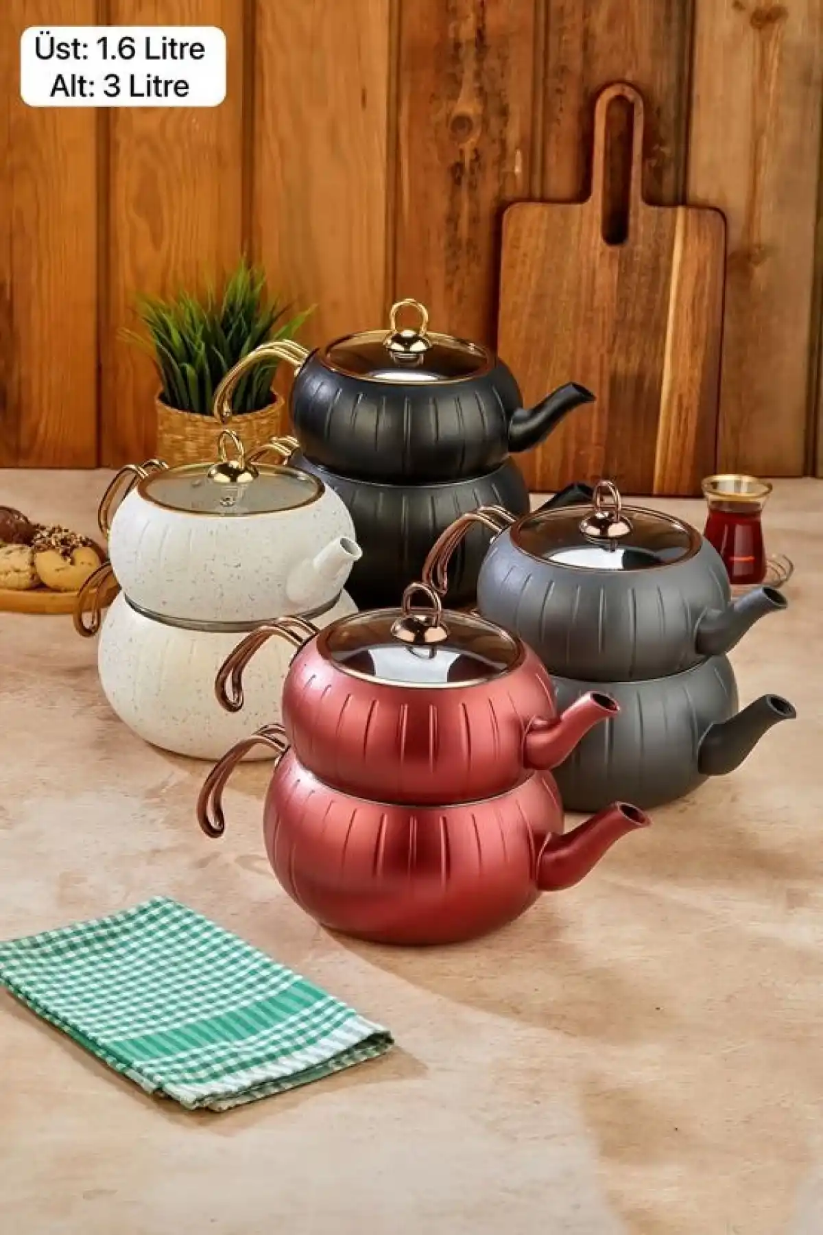 Cok Granit Meridyen Çaydanlık