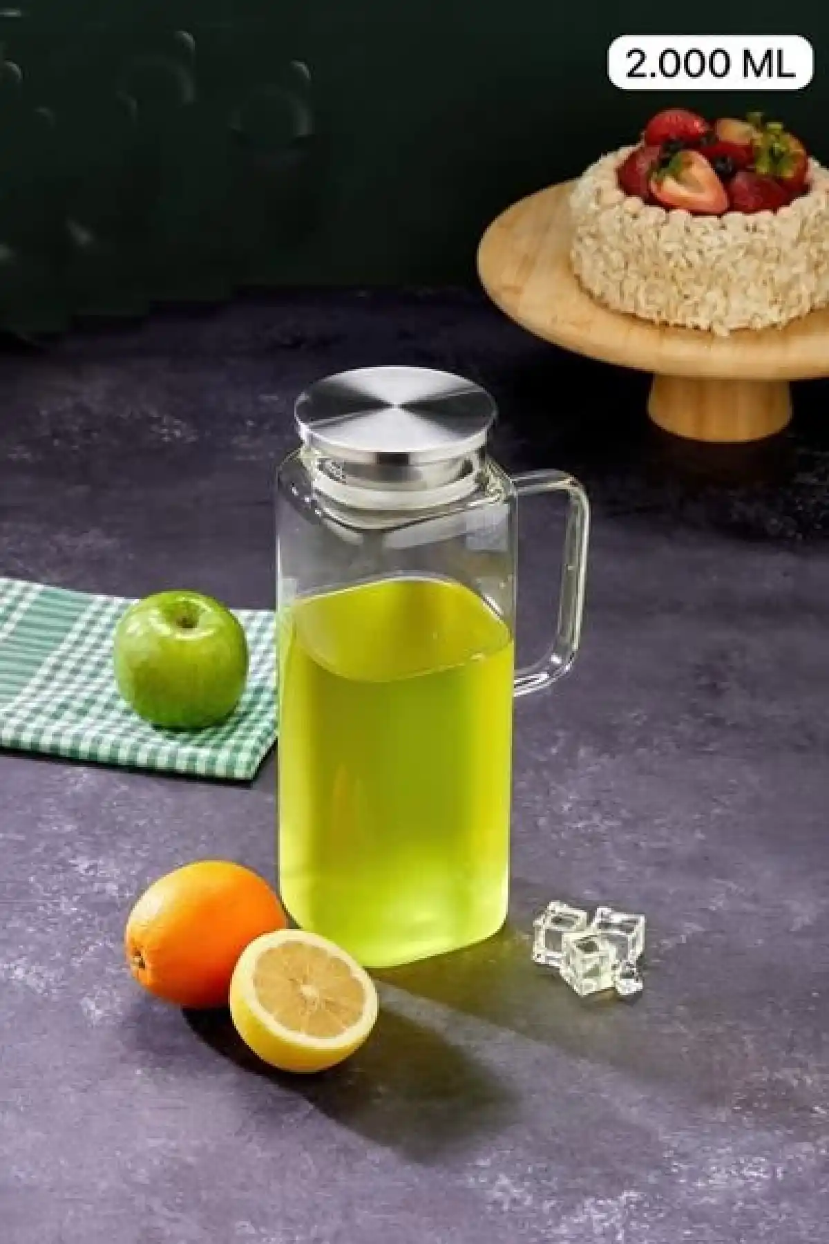 Cooker CKR3406 Borosilikat Cam Sürahi 2000 cc