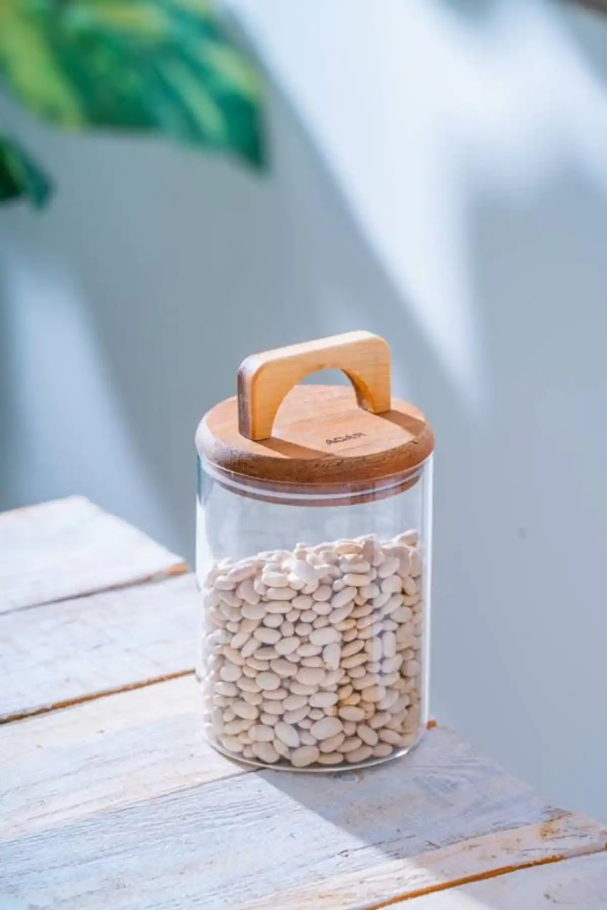 Acar LND7570 Malibu Akasya Kapaklı Borosilikat Cam Kavanoz - 700 ml