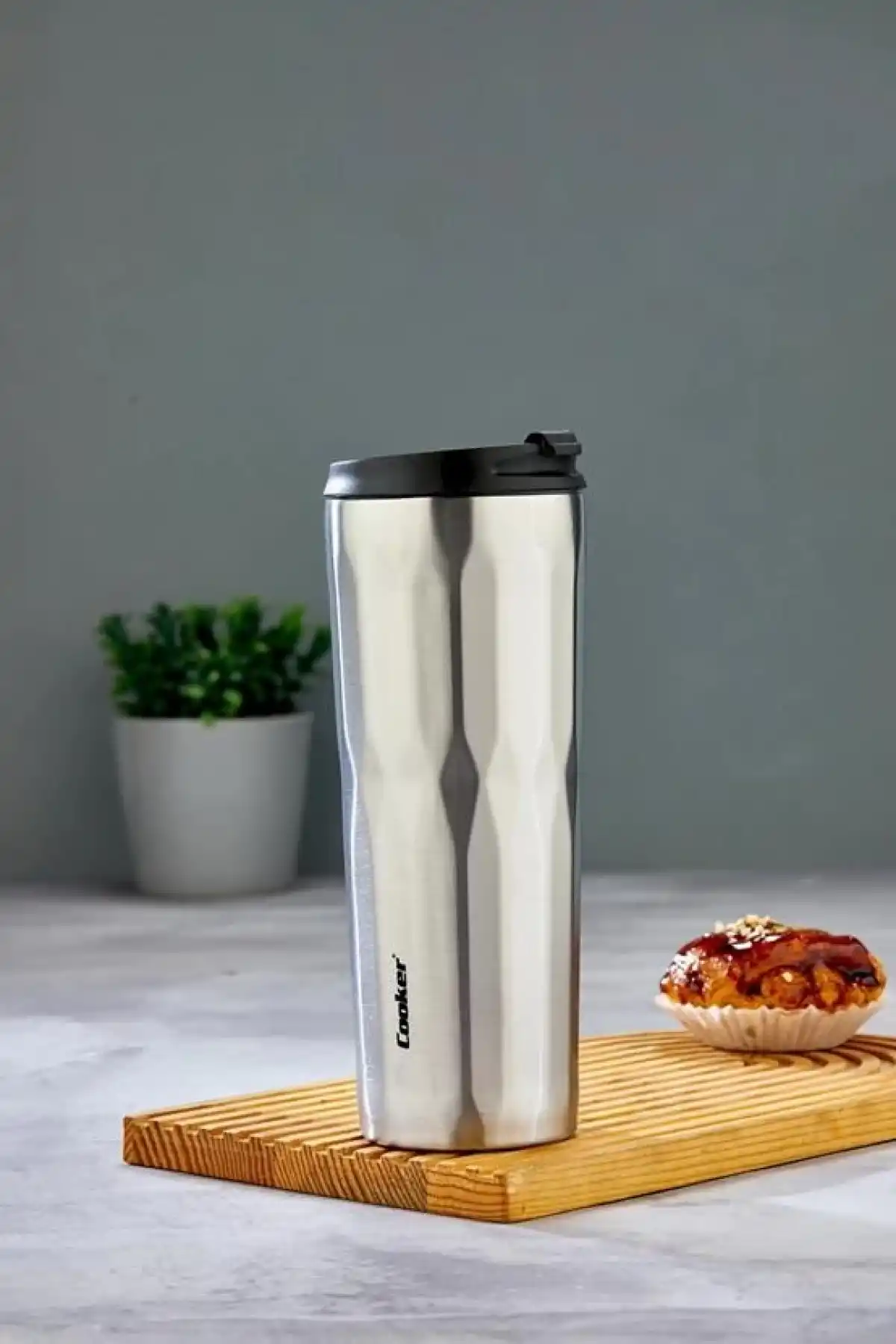 Cooker Çelik Bardak Termos 500 cc
