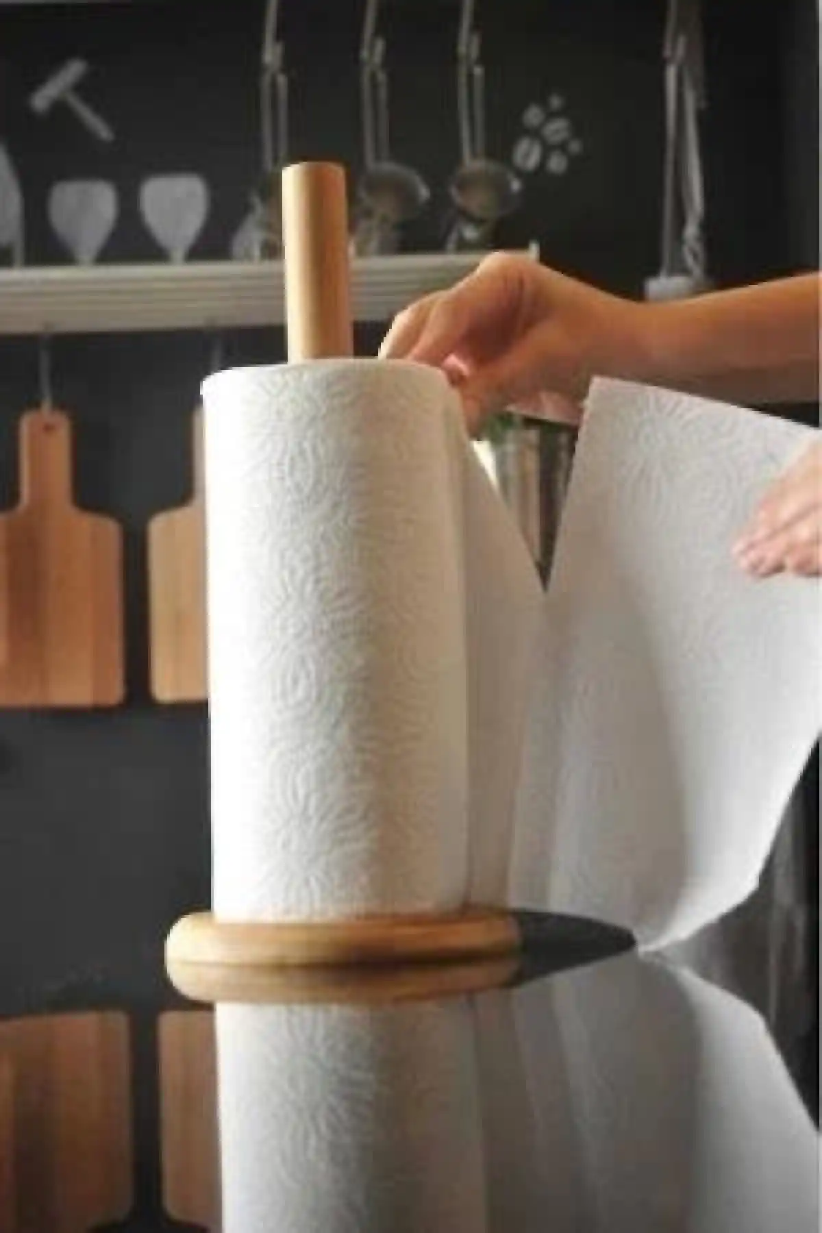 Cooker Yuvarlak Bambu Kağıt Havluluk