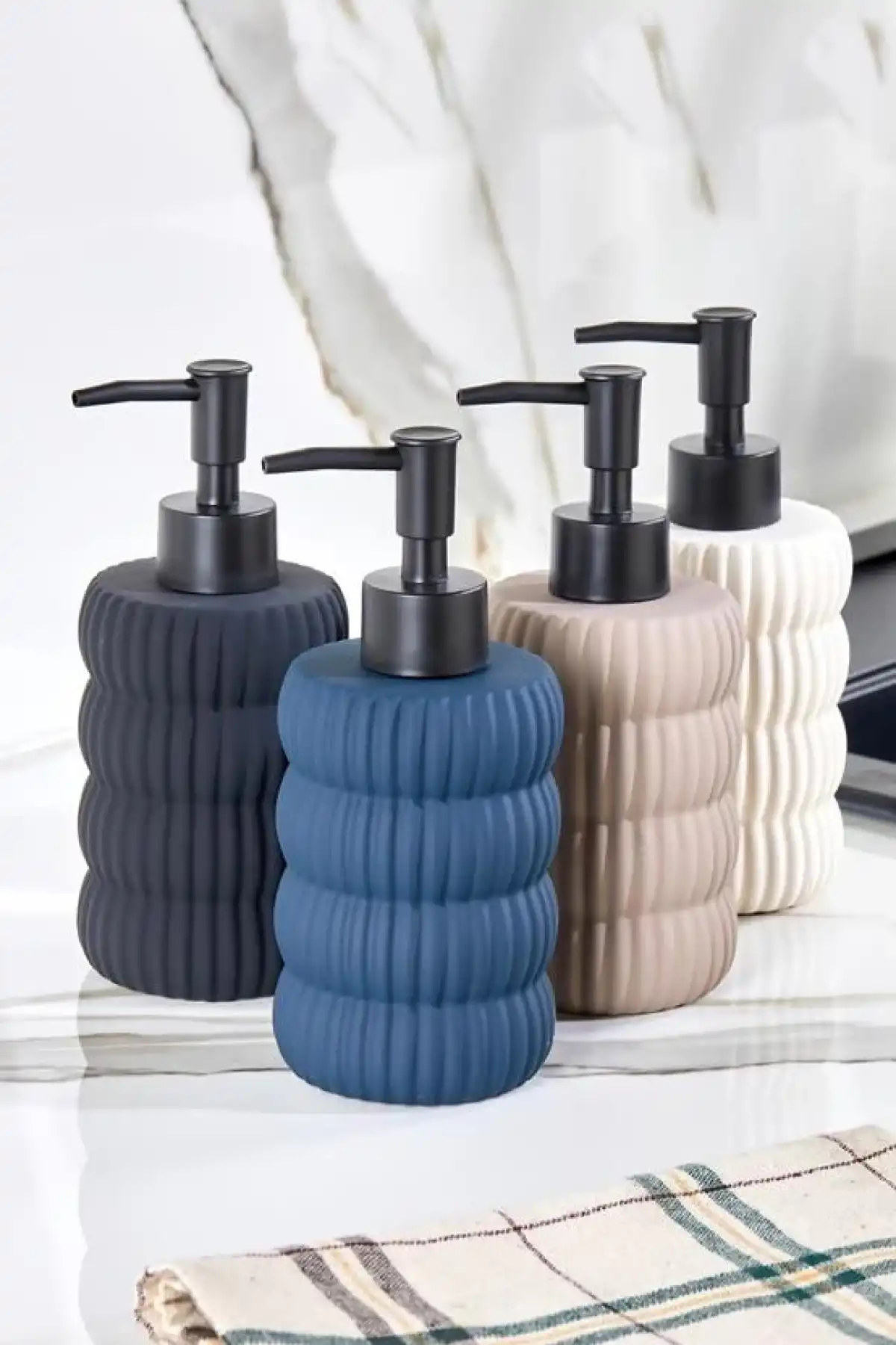 Cooker Porselen Asorti Sıvı Sabunluk