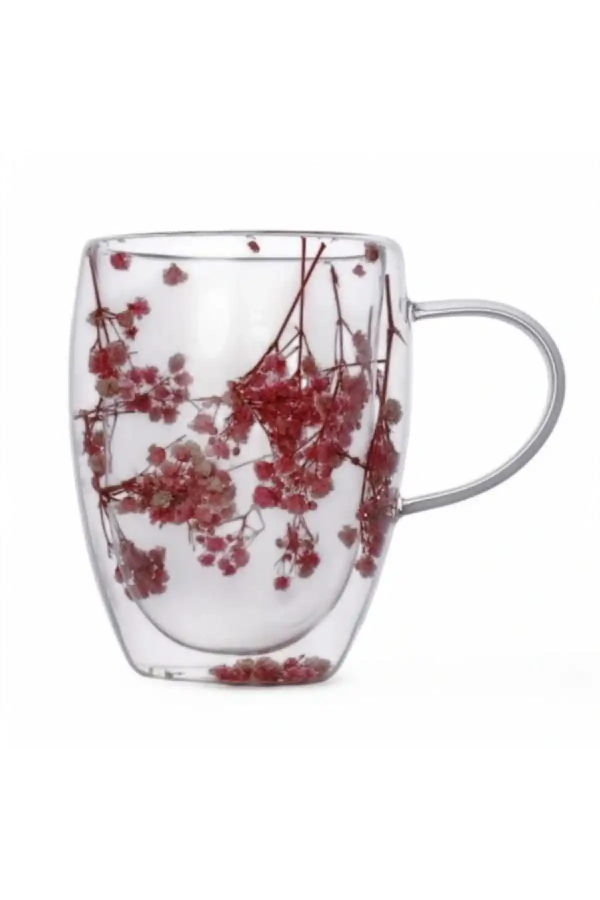 Bls Çift Cidarlı Çiçekli Kupa 350cc