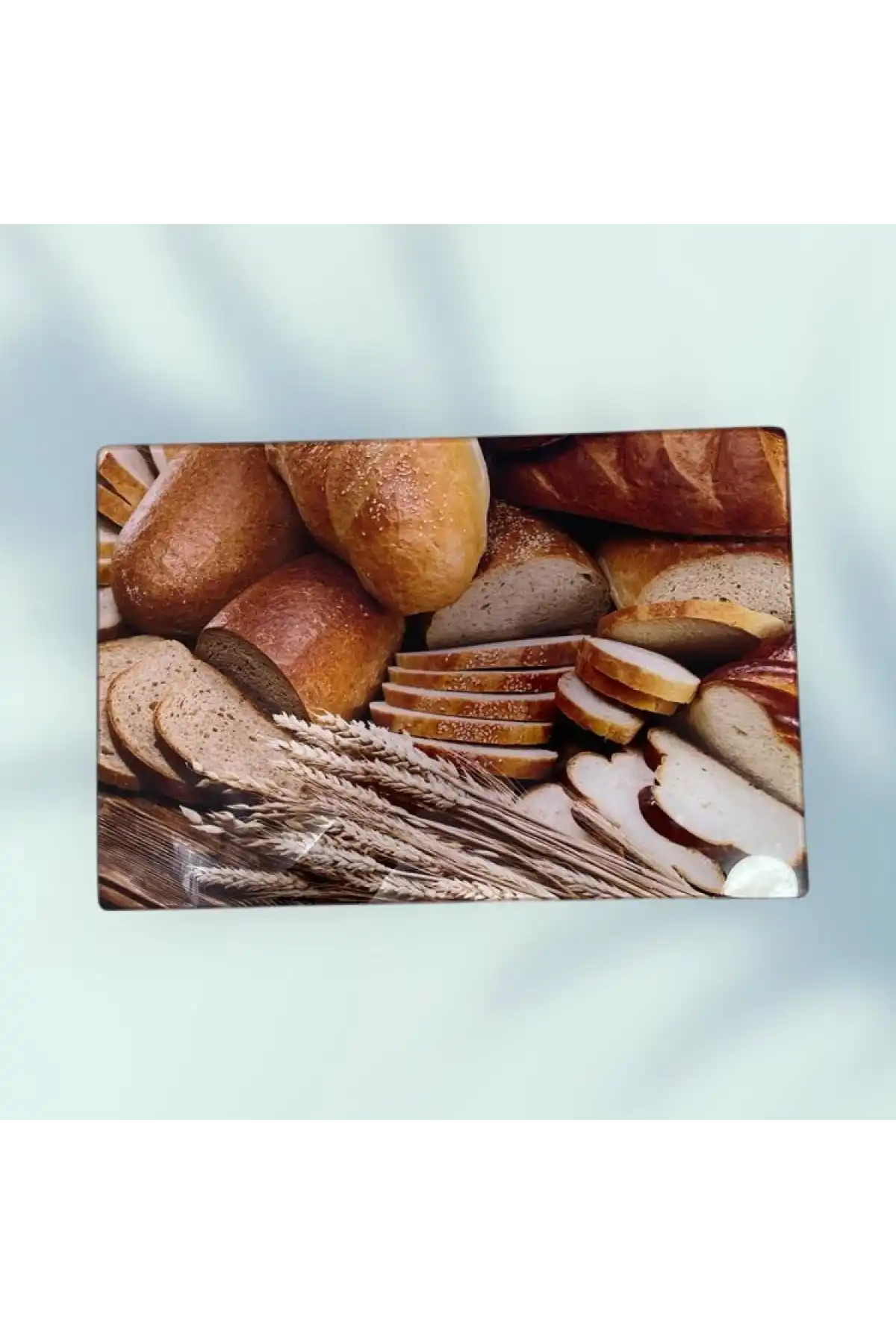 Kosova Ekmek Desenli Cam Kesme Panosu 25x35 cm