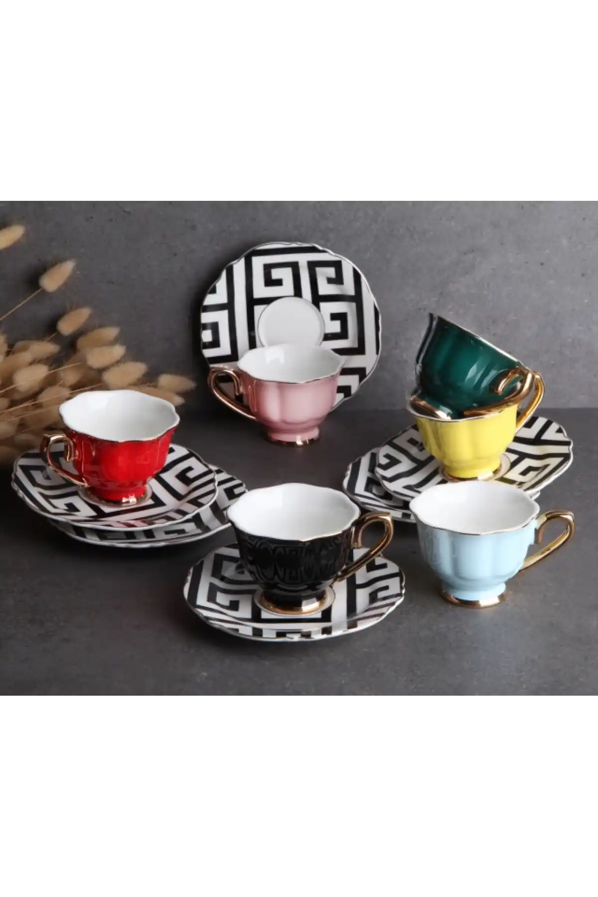 Gnl Poselen Kahve Seti