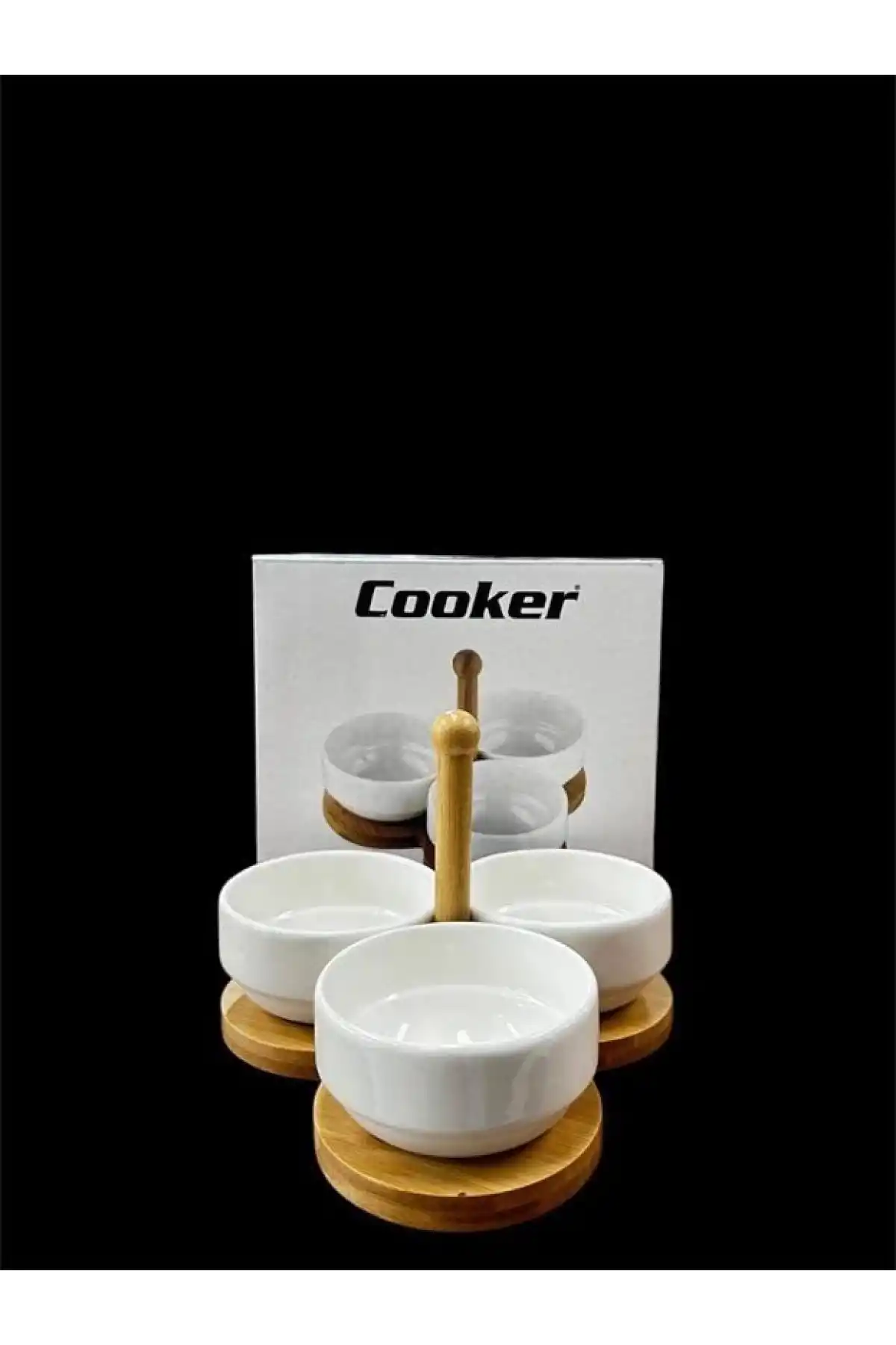 Cok Porselen 3lü Servis