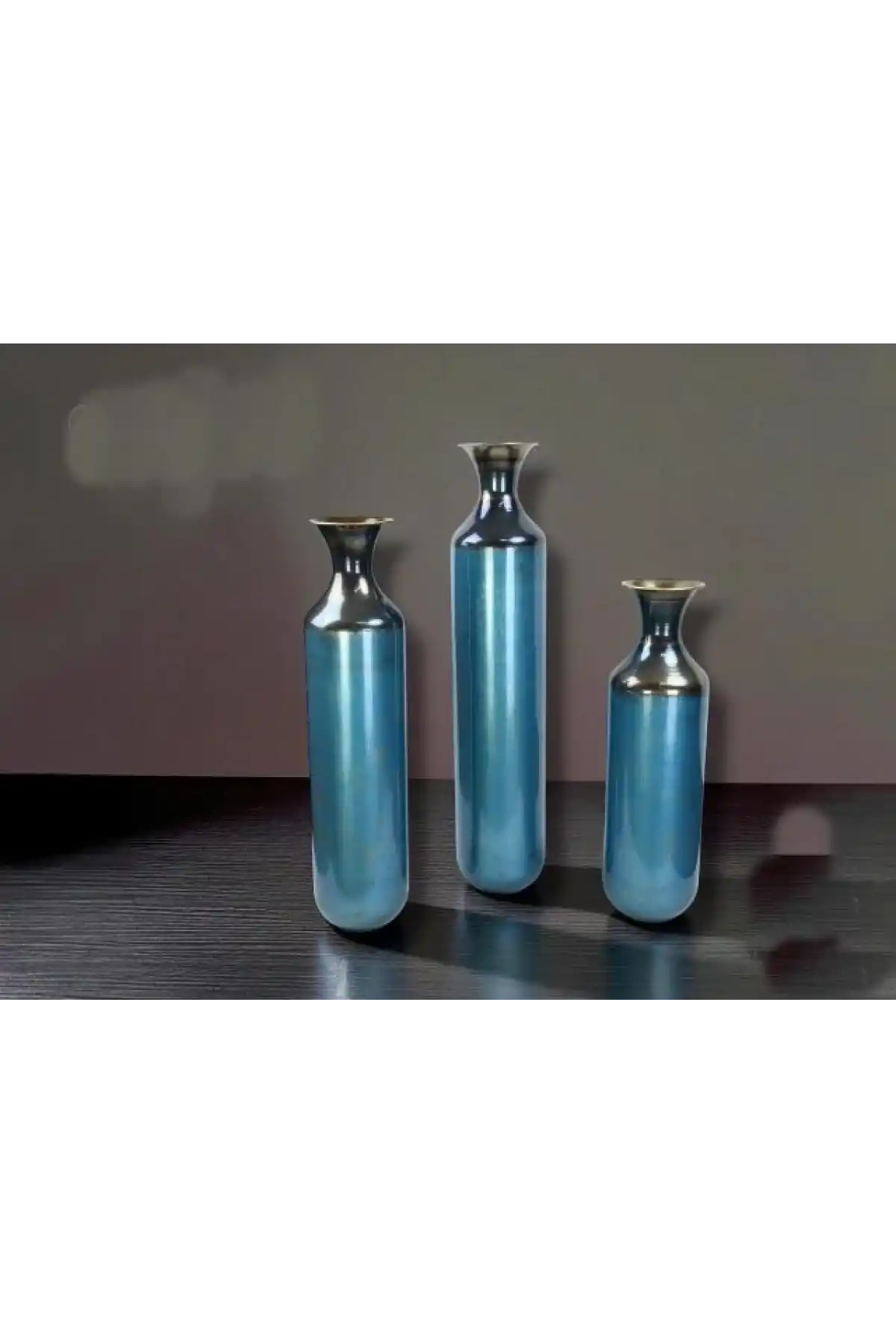 Gnl Metal Vazo 15x52cm