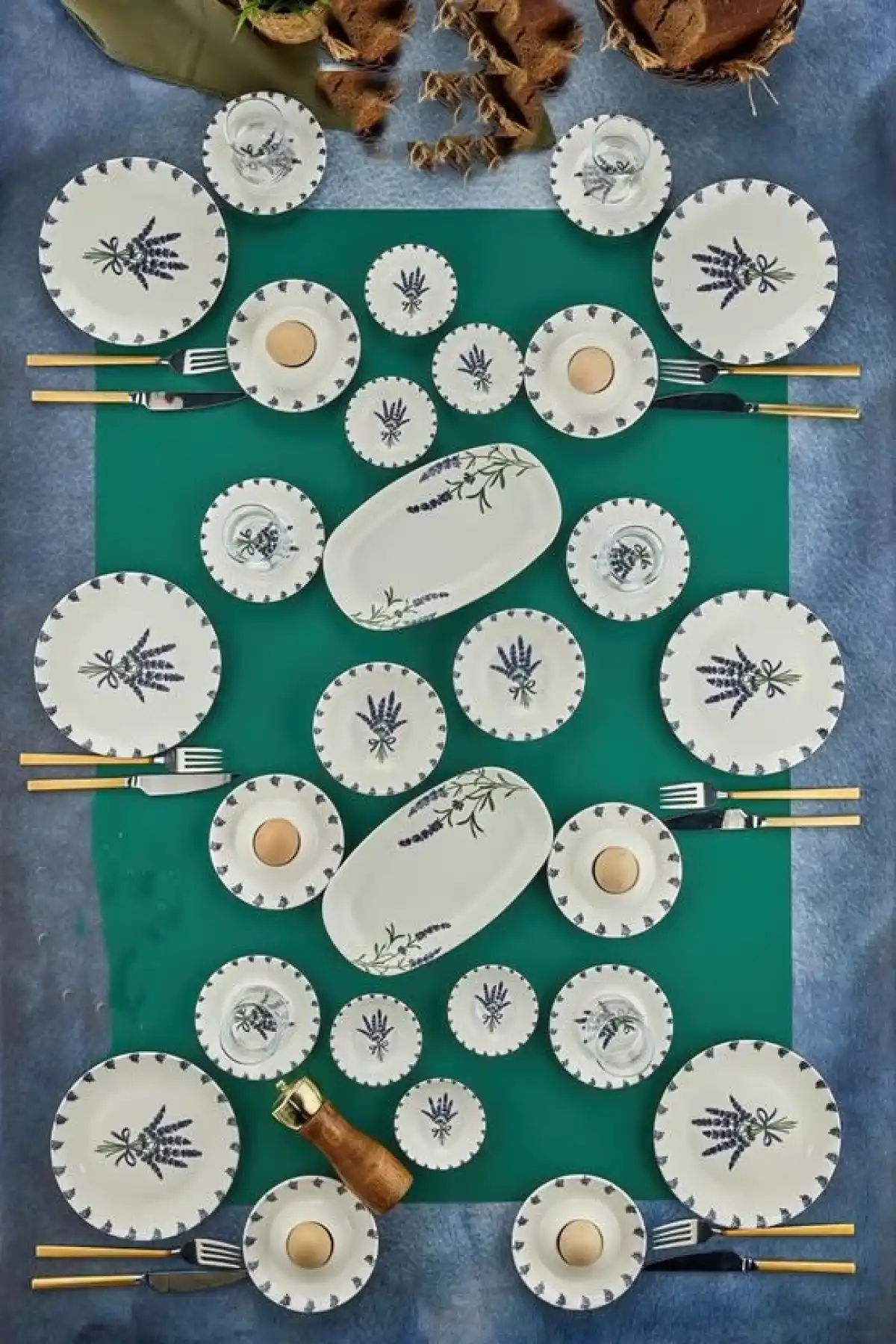 Cooker CKR4206 Porselen Kahvaltı Seti 34 Parça