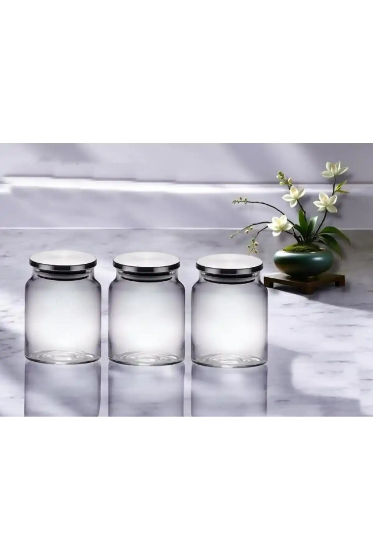 Gnl Metal Kapaklı Cam Kavanoz 250cc