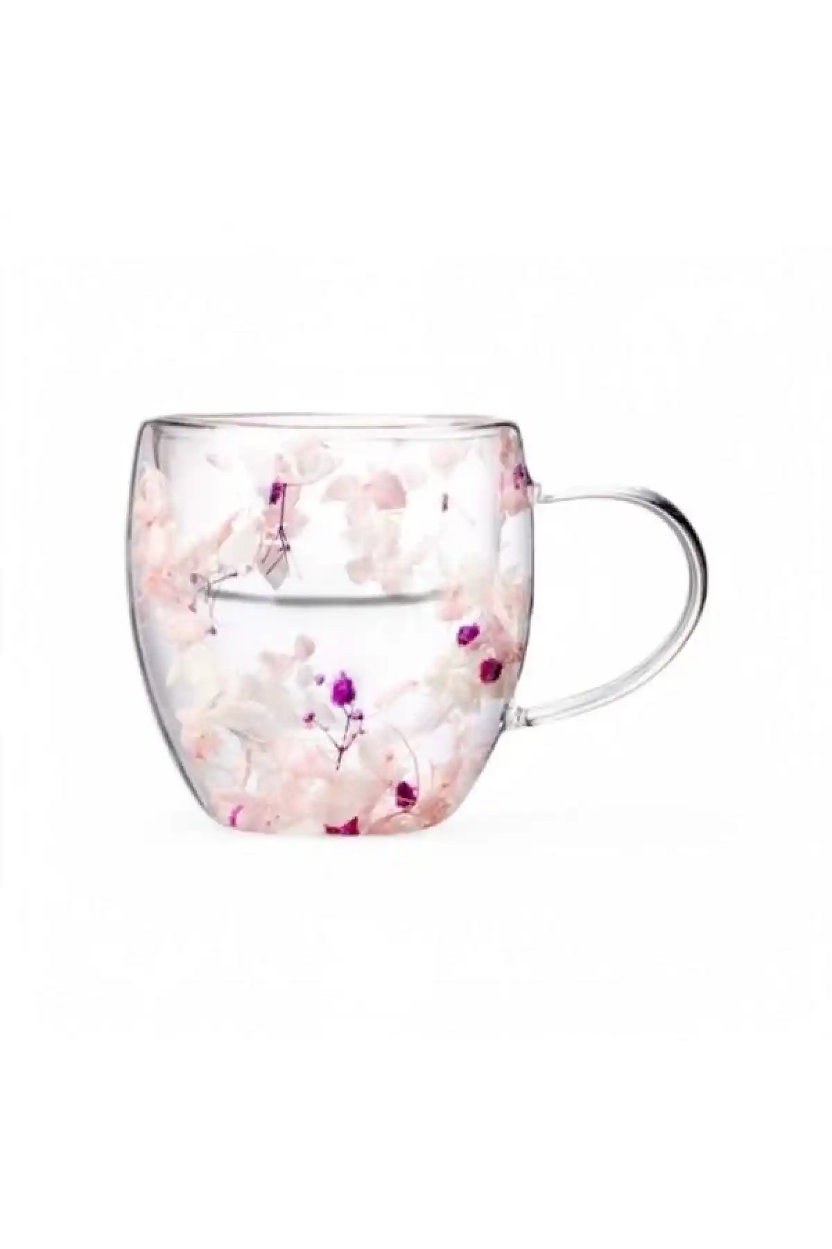 Bls Çift Cidarlı Çiçekli Kupa 250cc