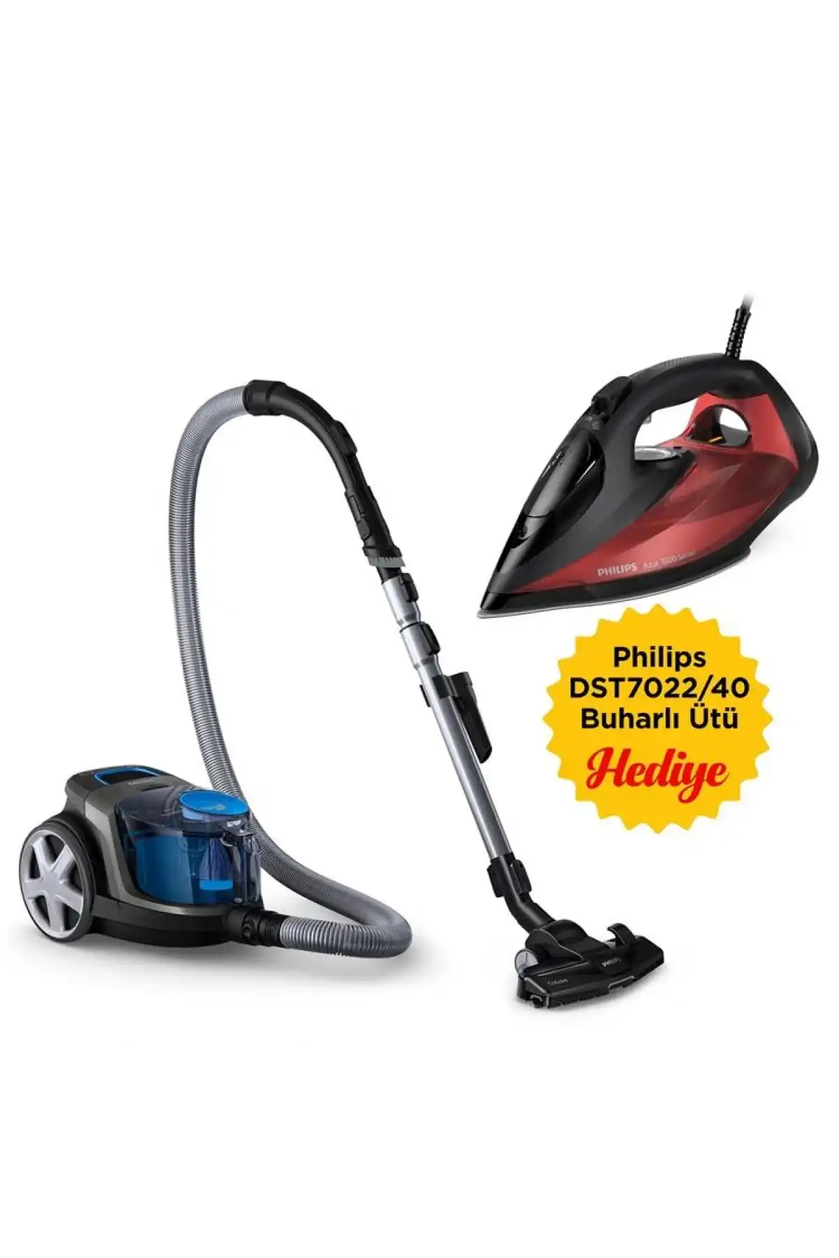 Philips FC9332+DST7022 Ütü Hediyeli Süpürge