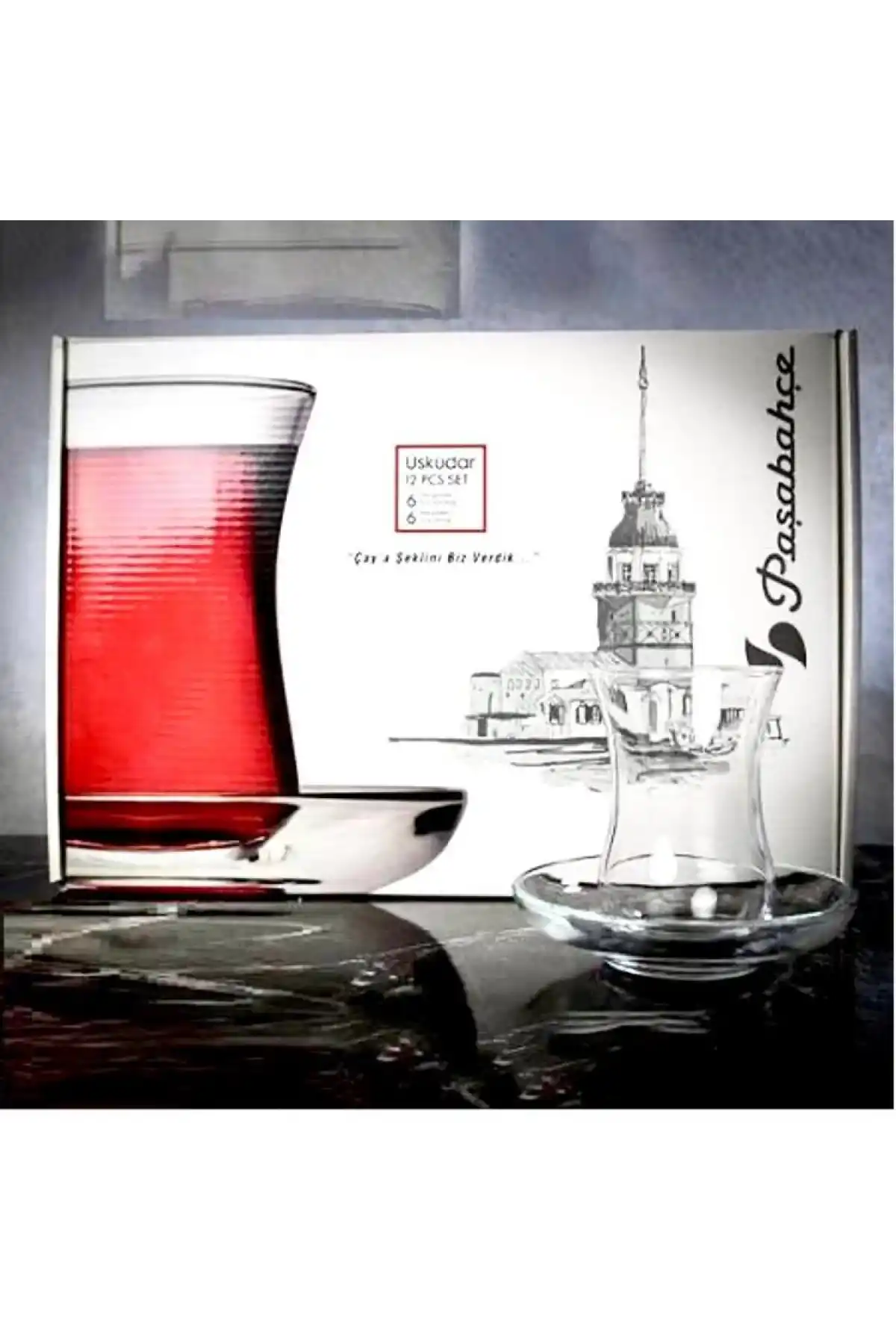 Paşabahçe 97177 Üsküdar Çay Seti 120 cc 12 Parça