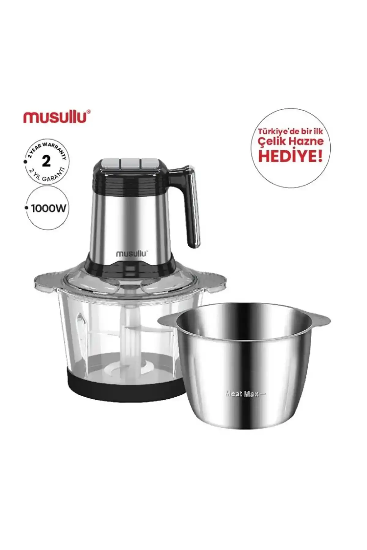 Musullu Doğrayıcı 1000W