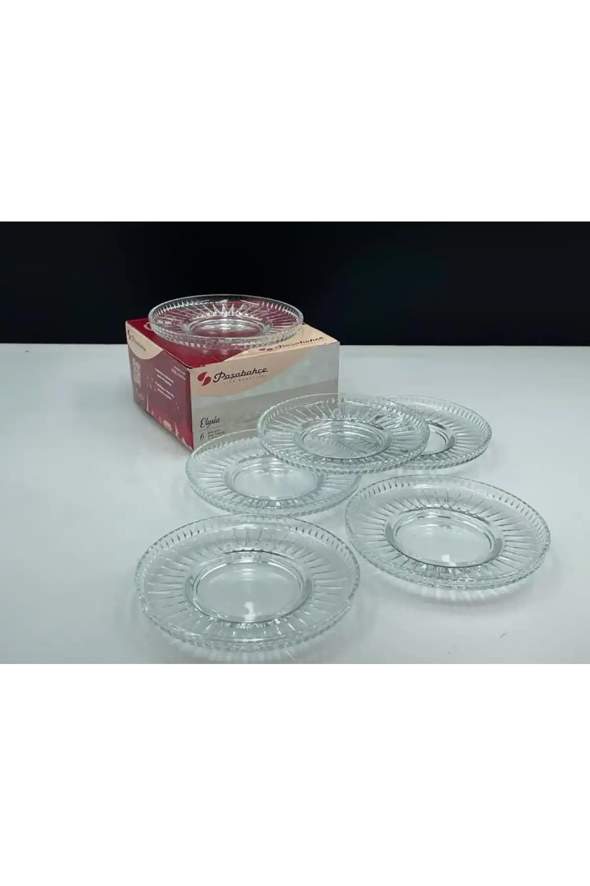 Paşabahçe 54771 Elysia Çay Tabağı 6lı 13 cm