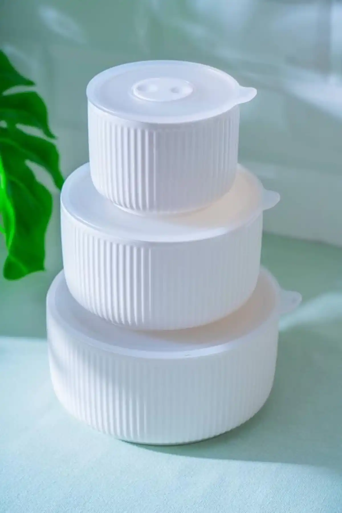 Acar POR7095 Carmen Beyaz Kase 3lü 15.25x12.7x9.5 cm