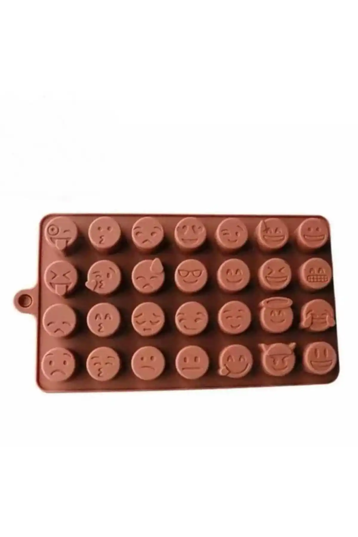 Epx Silikon Emoji Çikolata Kalıbı 18x11cm