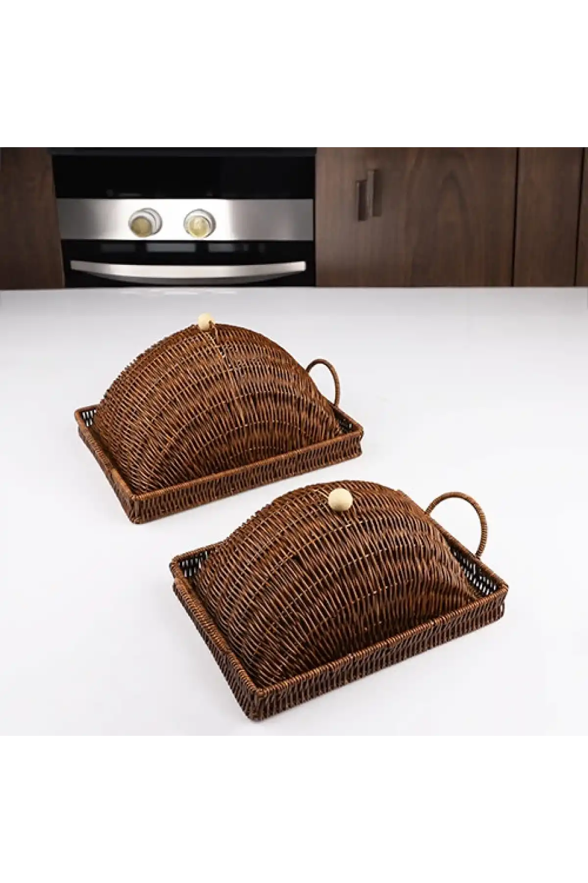 Ksv Büyük Kapaklı Tepsi 35x25x18cm