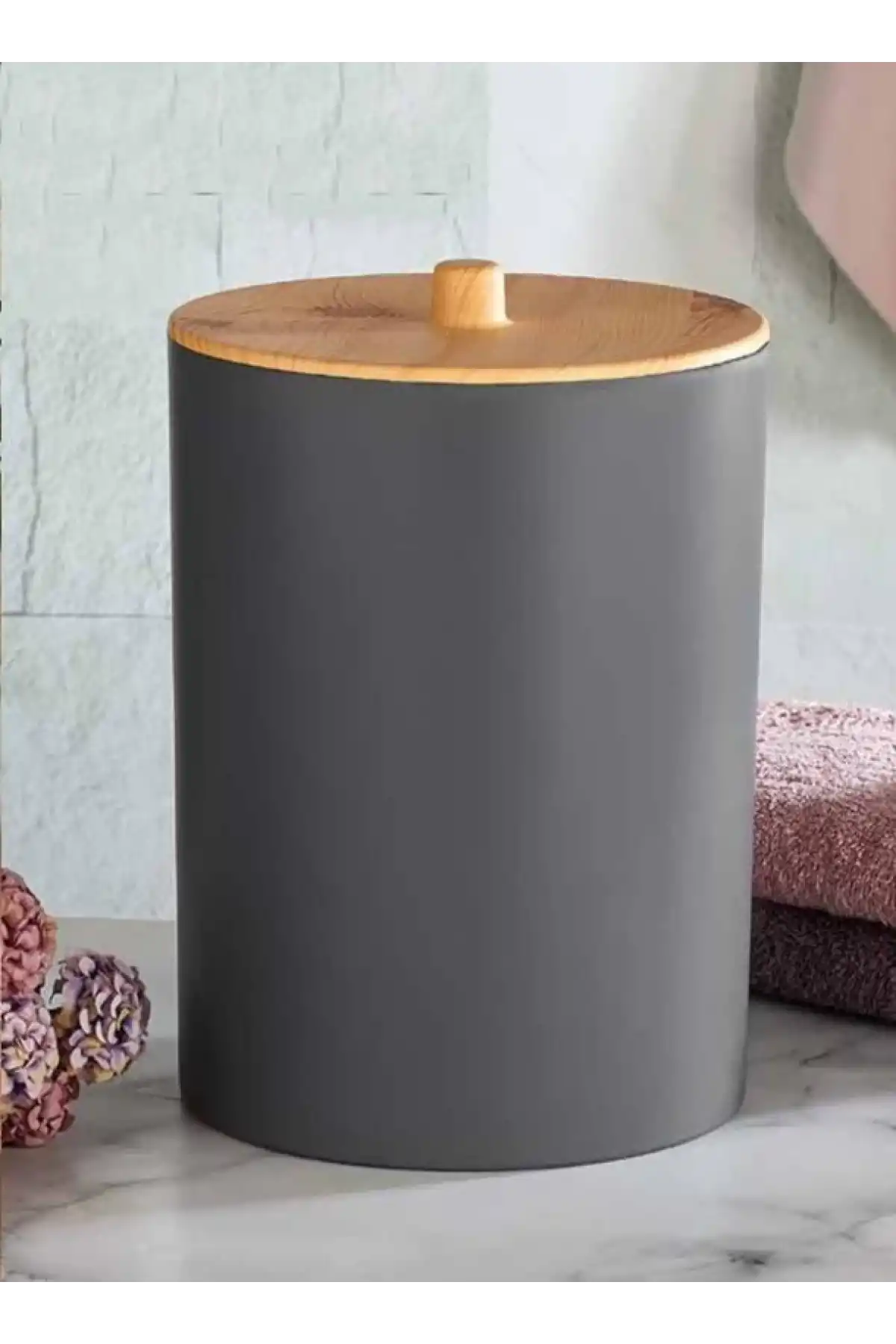 Bs Çöp kovası Ahşap Görünümlü