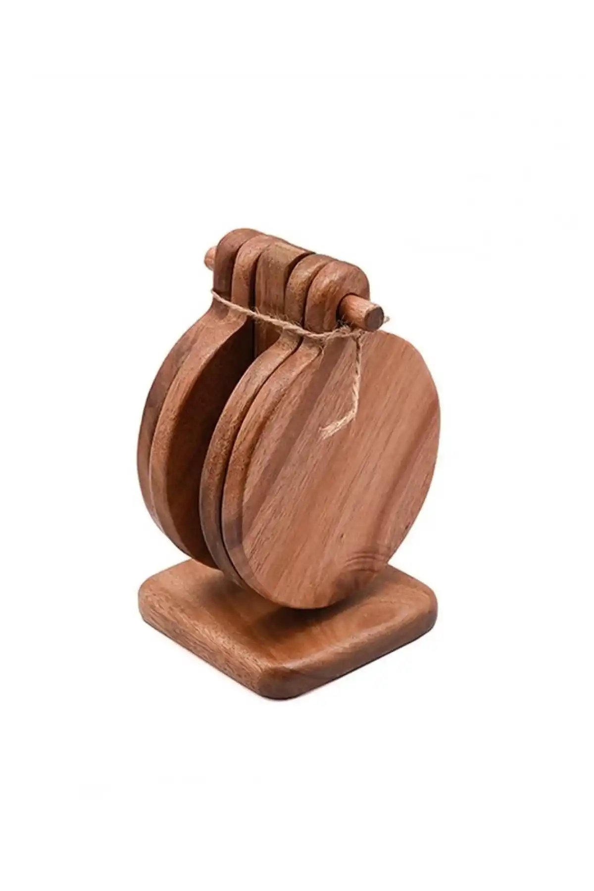 Mien Akasya 4lü Bardak Altlığı