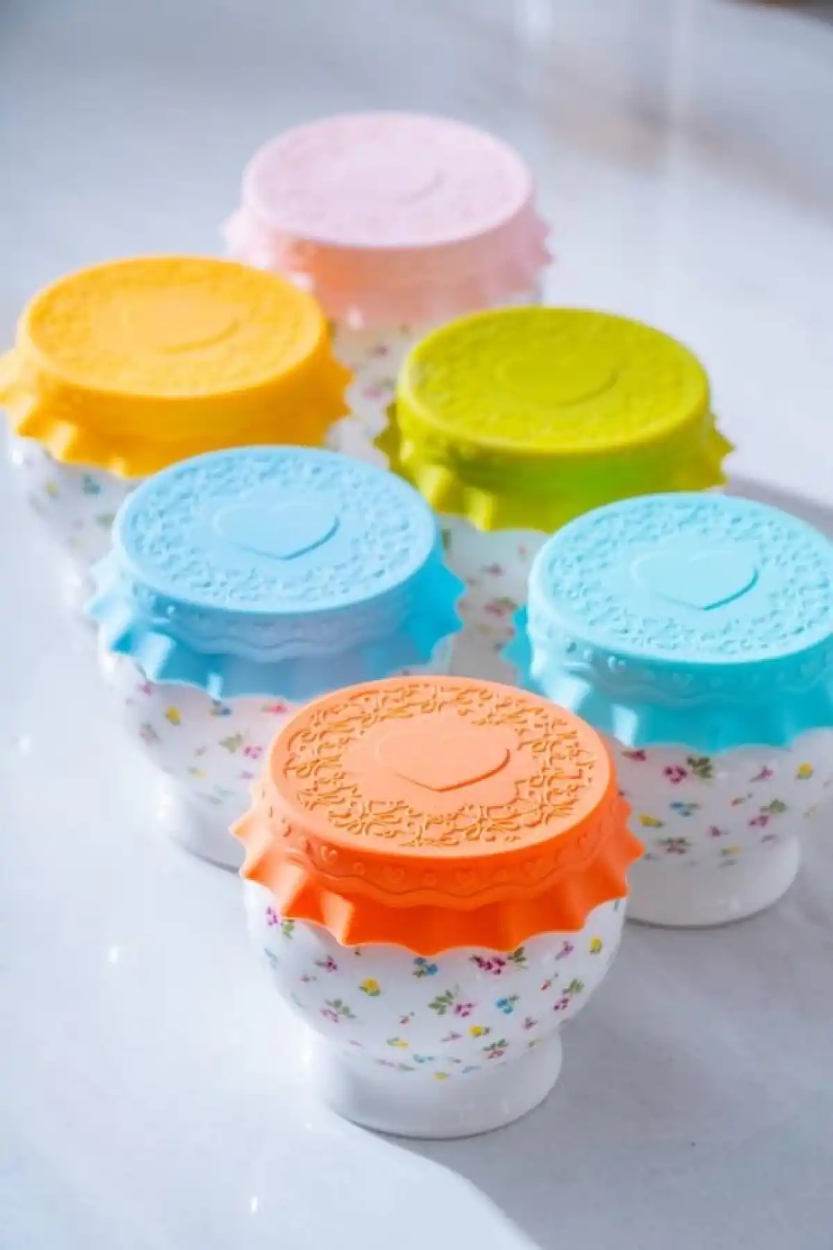 Acar Silikon Kapaklı Kavanoz