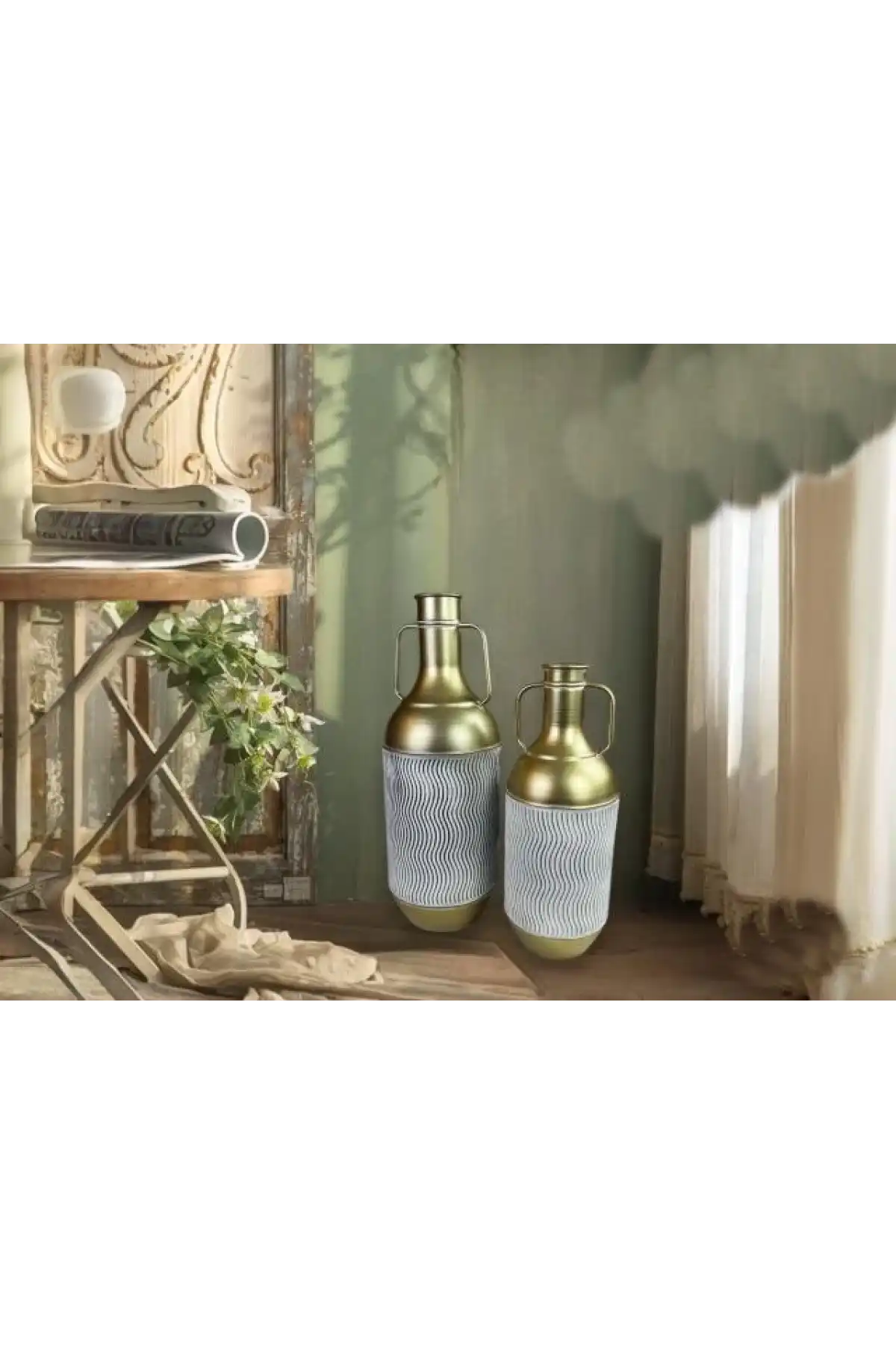 Gnl Metal Vazo 17x45cm