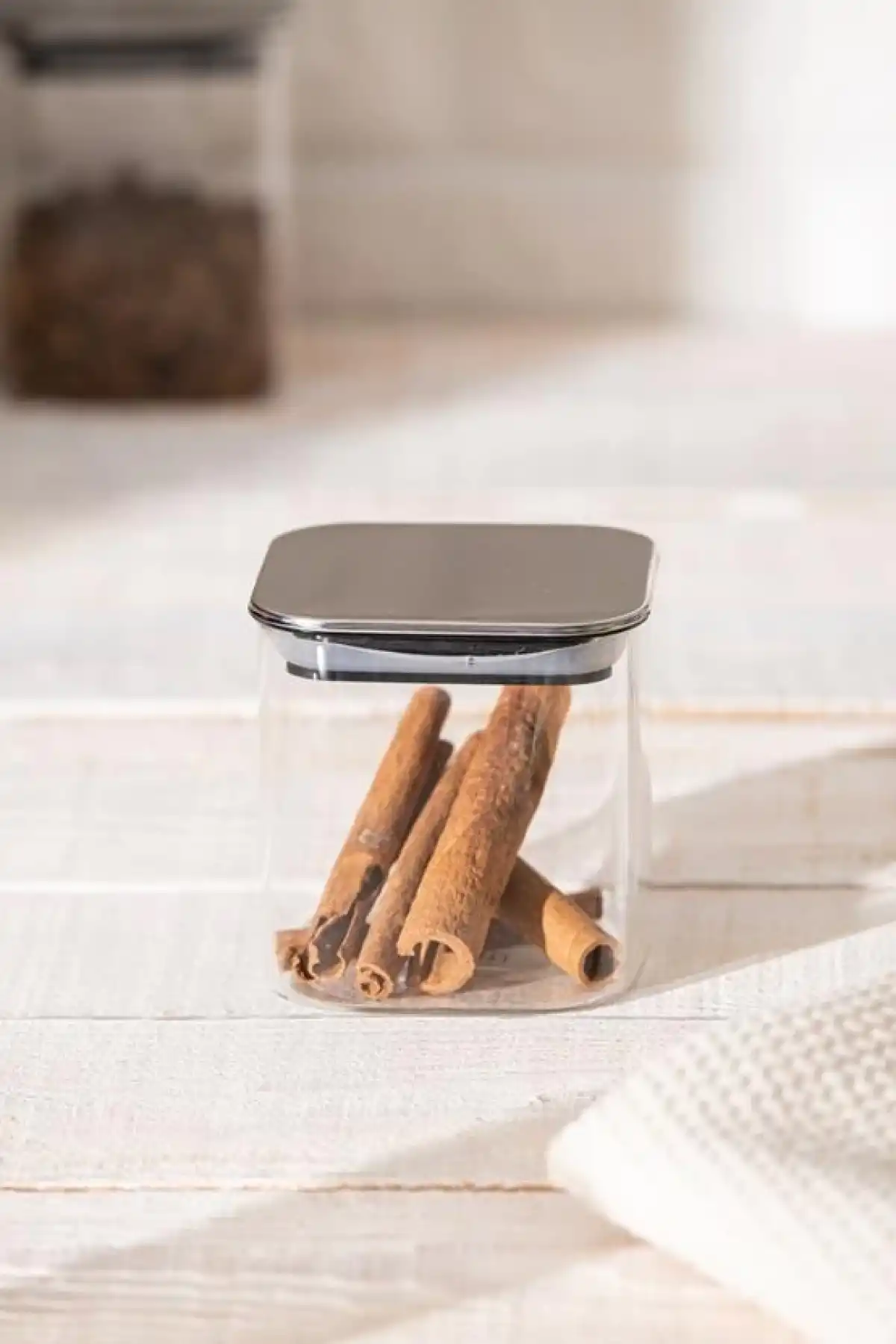 Acar SHL6090 Borosilikat Cam Saklama Kabı-Kavanoz 350 cc