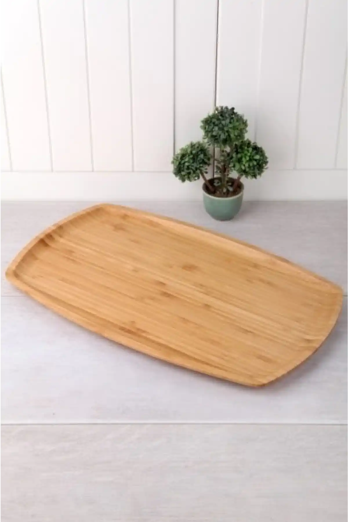 Balsa KYK3622 Bambu Sunum Tabağı 36x22 Cm