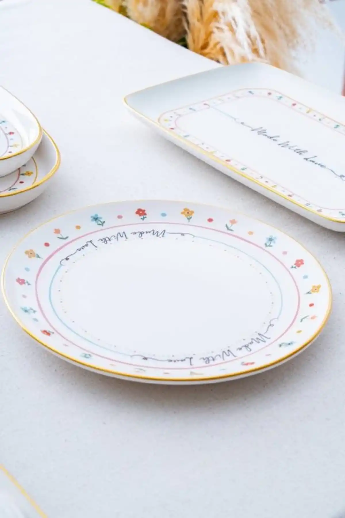 Acar HCA7729 Livaldi Servis Tabağı 26 cm 6lı