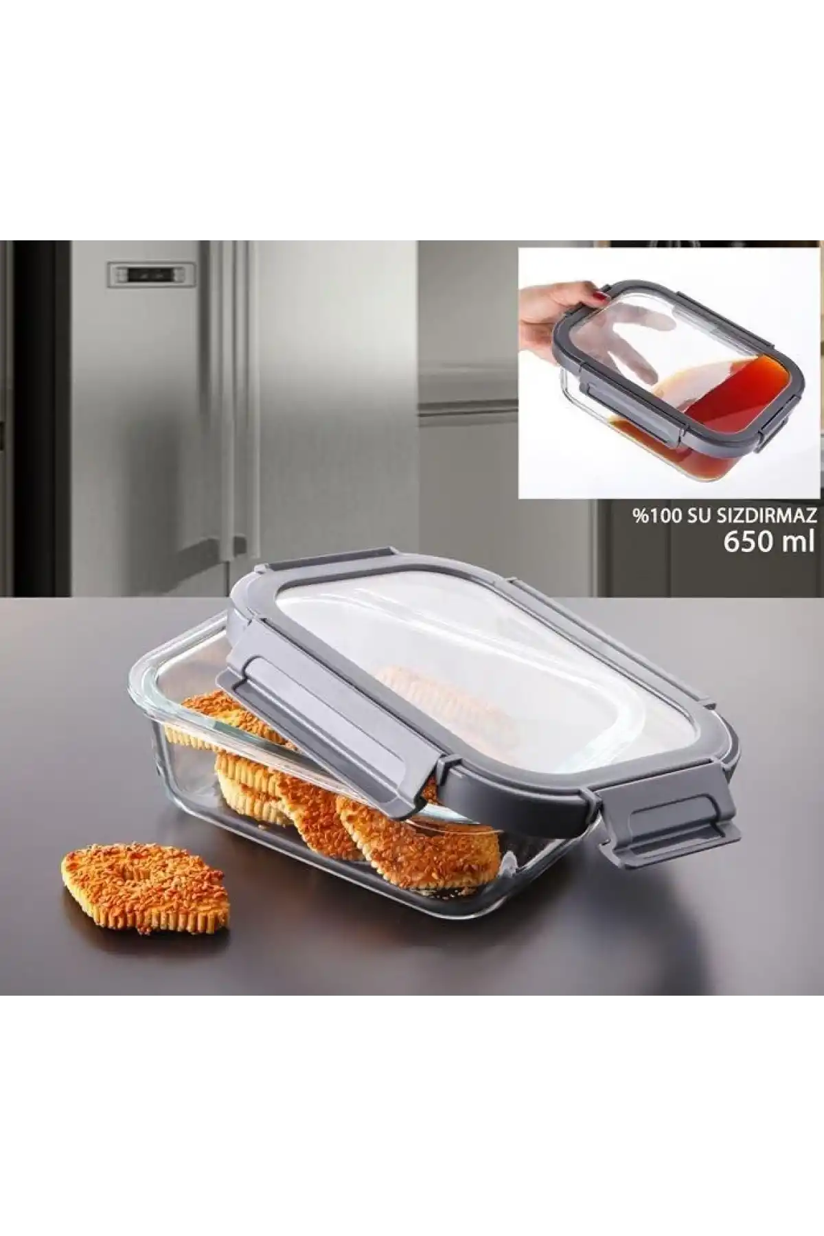 Gnl Cam 650cc Saklama Kabı