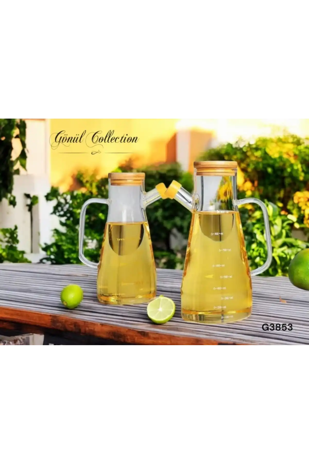 Gönül Mutfak Cam Yağlık 900 cc
