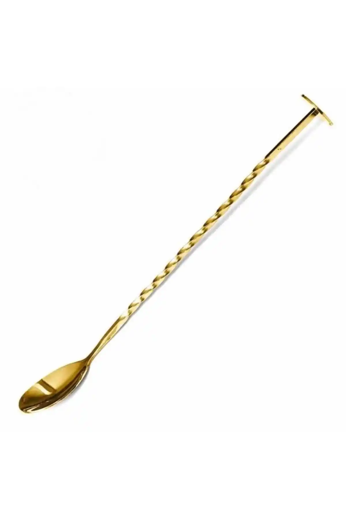 Epx Sarı Kokteyl Kaşık 30cm