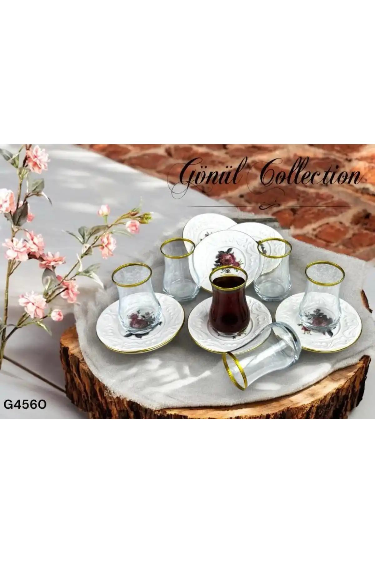 Gnl Amelie Seramik Çay Seti