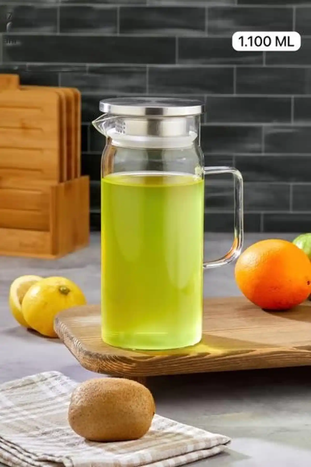 Cooker CKR3407 Borosilikat Cam Sürahi 1100 cc