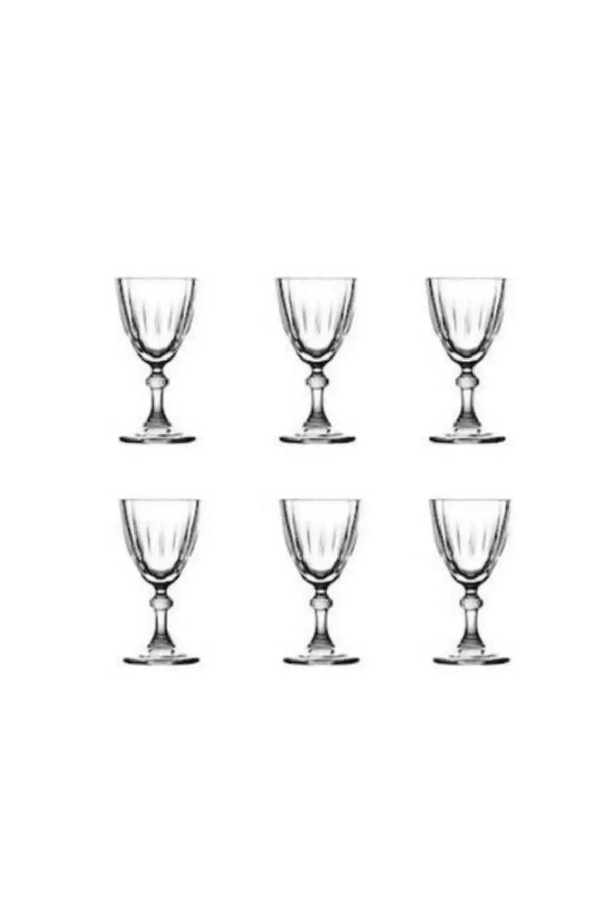 Paşabahçe 44777 Diamond Ayaklı Meşrubat Kadehi 300 cc 6lı