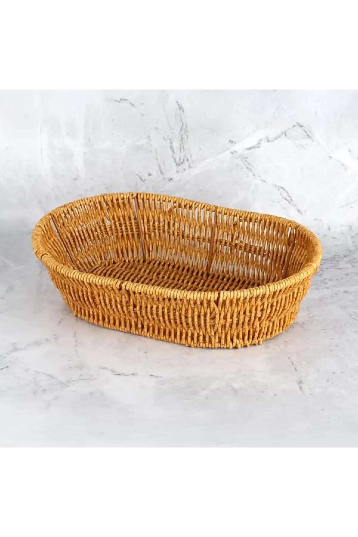 Mien Oval Rattan Ekmek Sepeti