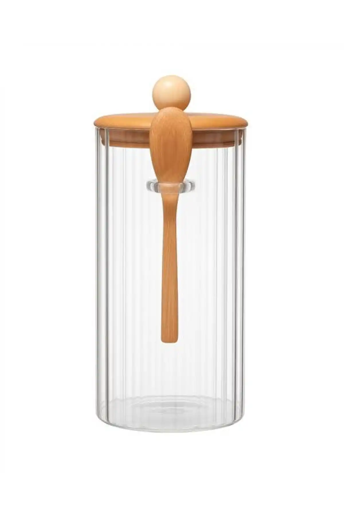 Mien Kaşıklı Cam Kavanoz 1350cc