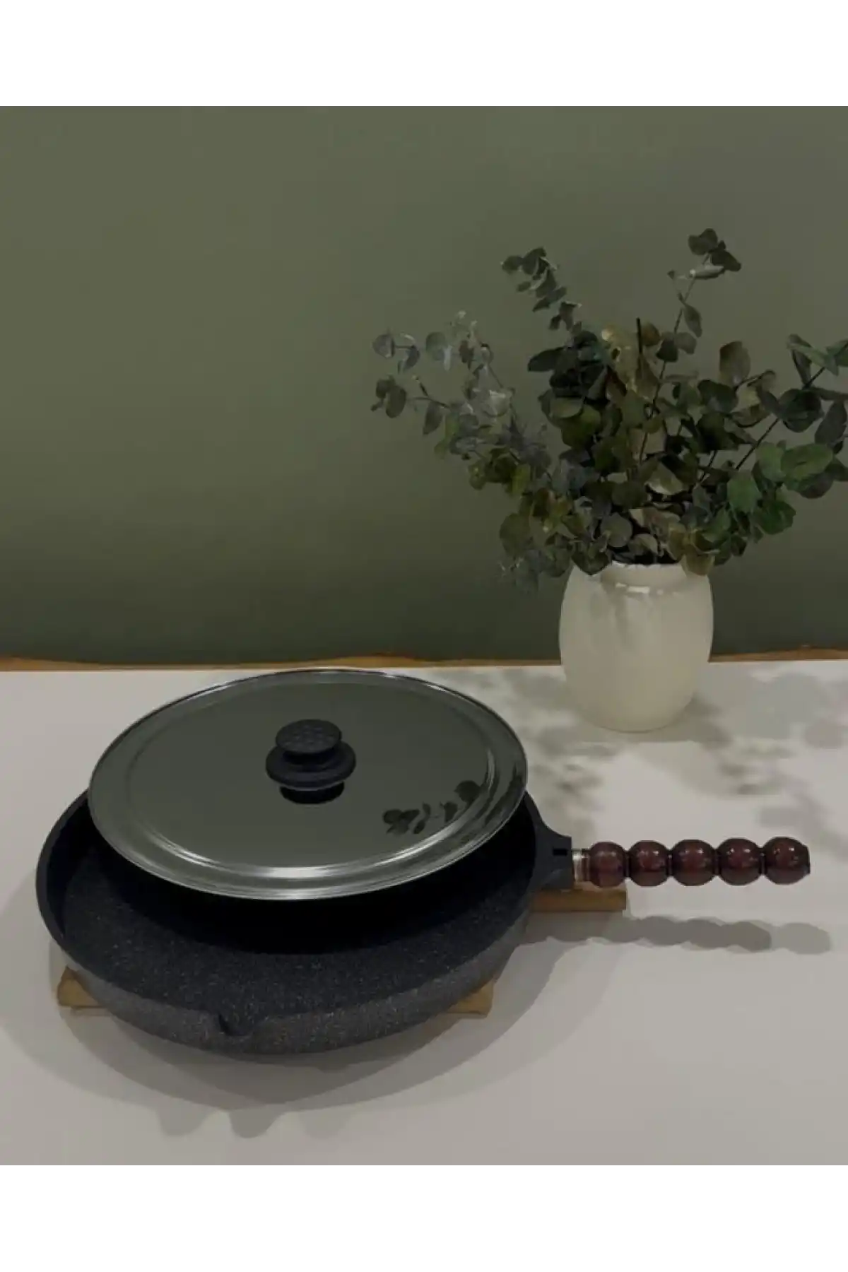 Ferro Balık Tavası Granit 32cm